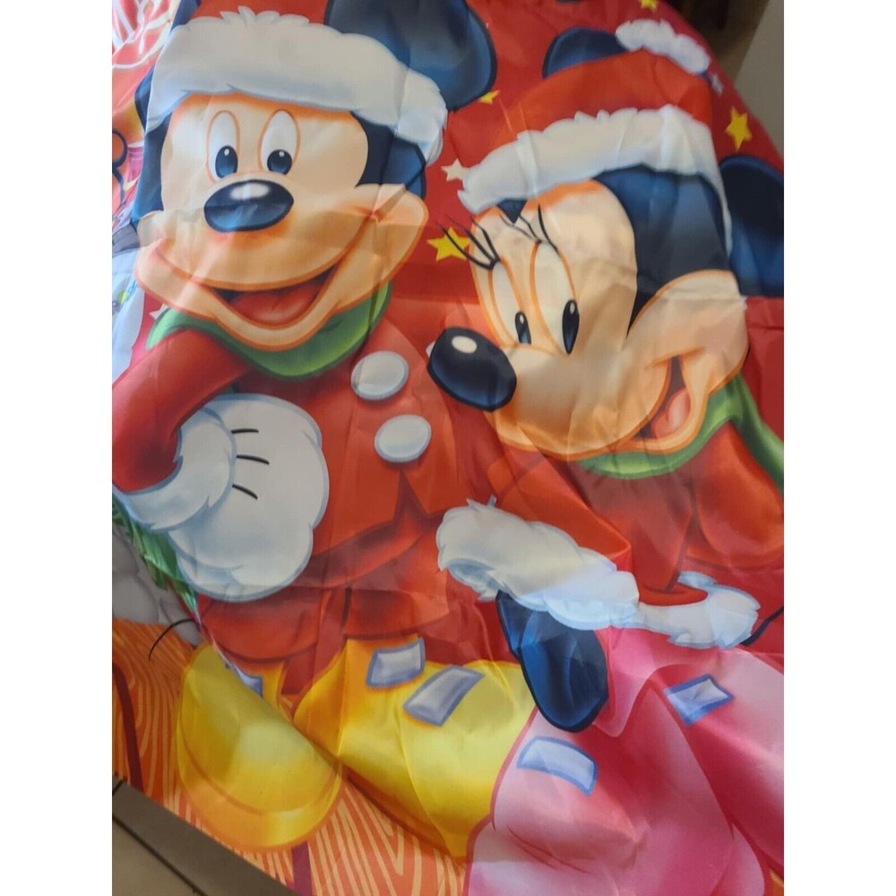 Mickey and Minnie Mouse Banner Backdrop BIG!! NEW Merry Christmas 5' x 3'